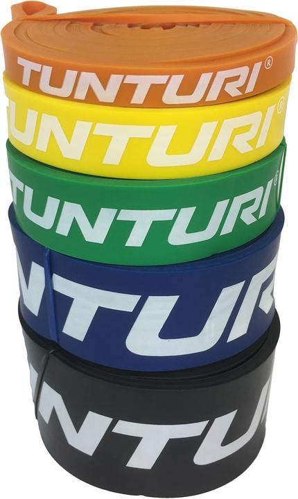 Actual product image Tunturi Gummizug - Power Band Medium (1.04 m, Medium)