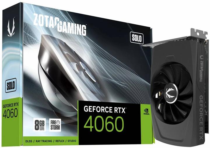 Actual product image Zotac RTX 4060 Solo (8 GB)