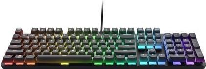 Actual product image Trust GXT 871 Zora Tastatur Gaming USB QWERTY US Englisch Schwarz (US, Cable)