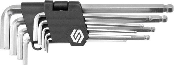 Toya Set Chiave Esagono Con Sfera 9 Pezzi 210mm Crv