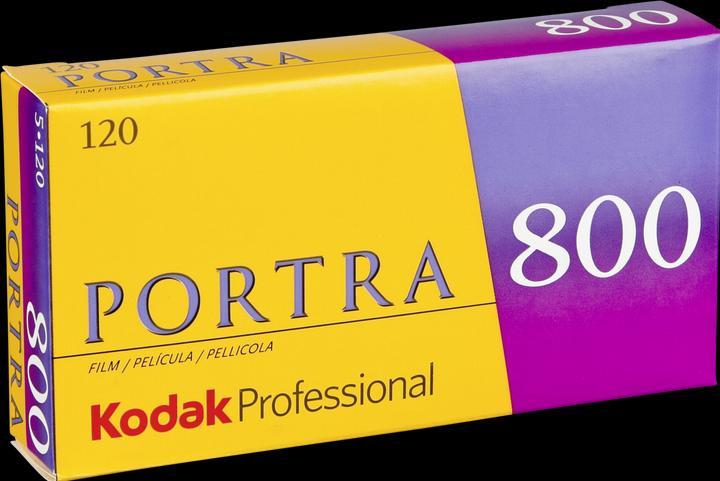 Actual product image Kodak Portra 800 120