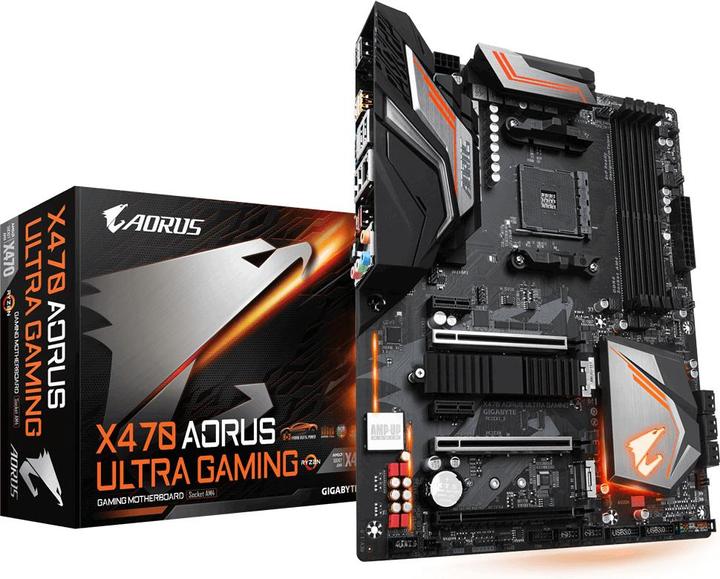 Produktbild Gigabyte X470 Aorus Ultra Gaming (AM4, AMD X470, ATX)