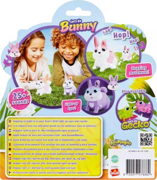 Actual product image Goliath Toys Animagic - Lets Go Bunny Purple (10 cm)