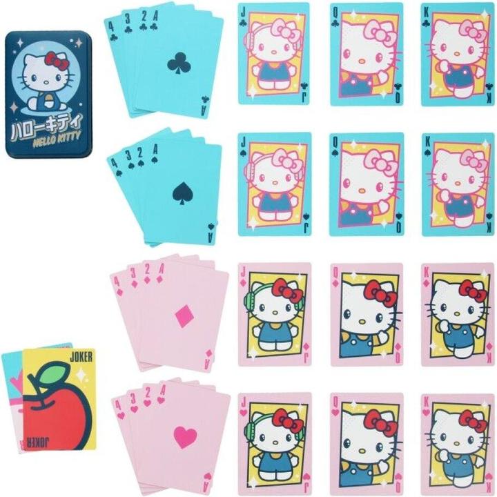 Produktbild Paladone Products Hello Kitty - Cartes à jouer avec boîte de rangement en métal
