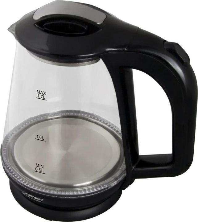 Produktbild Esperanza EKK024K Electric kettle 1.7 L Black, Multicolor 1500 W (1.70 l, EU-Stecker)