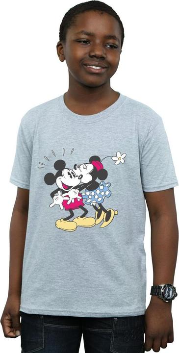 Image du produit Disney - T-shirt MICKEY AND MINNIE MOUSE KISS - Garçon (116)