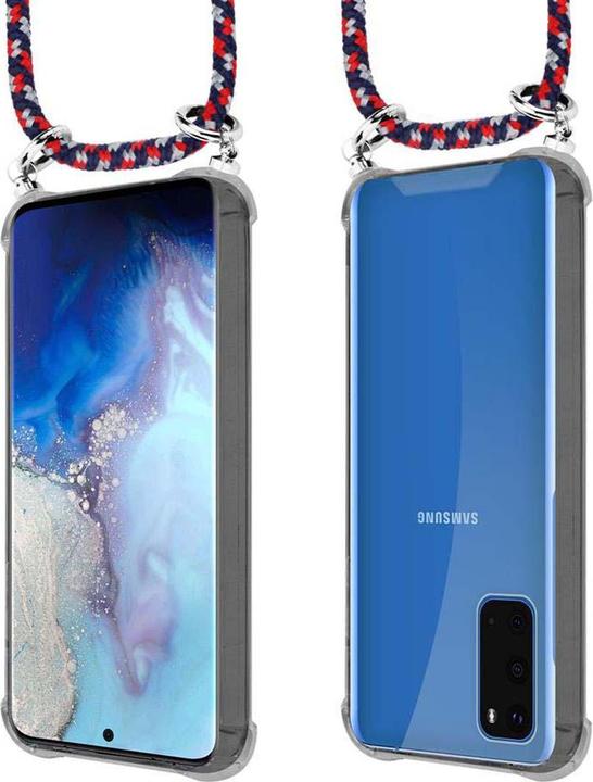 Produktbild Cadorabo TPU Handy Kette SILBER Cover