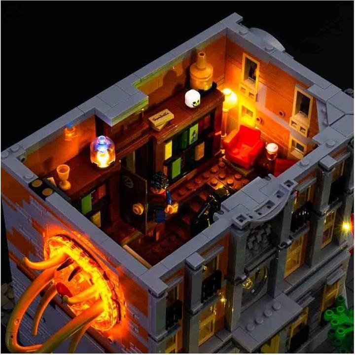 Actual product image Light my bricks LEGO Sanctum Sanctrorum #76218 Light Kit