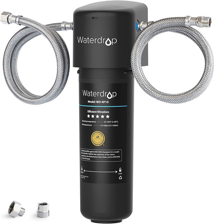 Actual product image Waterdrop 10UA undersink water filtration system