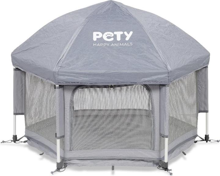 Pety Playpen small with floor mat and roof for dogs (Dog kennel)