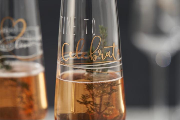 Image du produit Leonardo Flûte à champagne Presente Celebrate 280 ml, 2 pièces, Transparent (22 cl, 2 Verres, Flûtes à champagne)