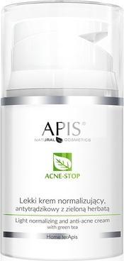 Actual product image Apis Natural Cosmetics Apis Acne-Stop Light Normalising Anti-Acne Cream Light Anti-Acne Normalising Cream With Green Tea (50 ml)