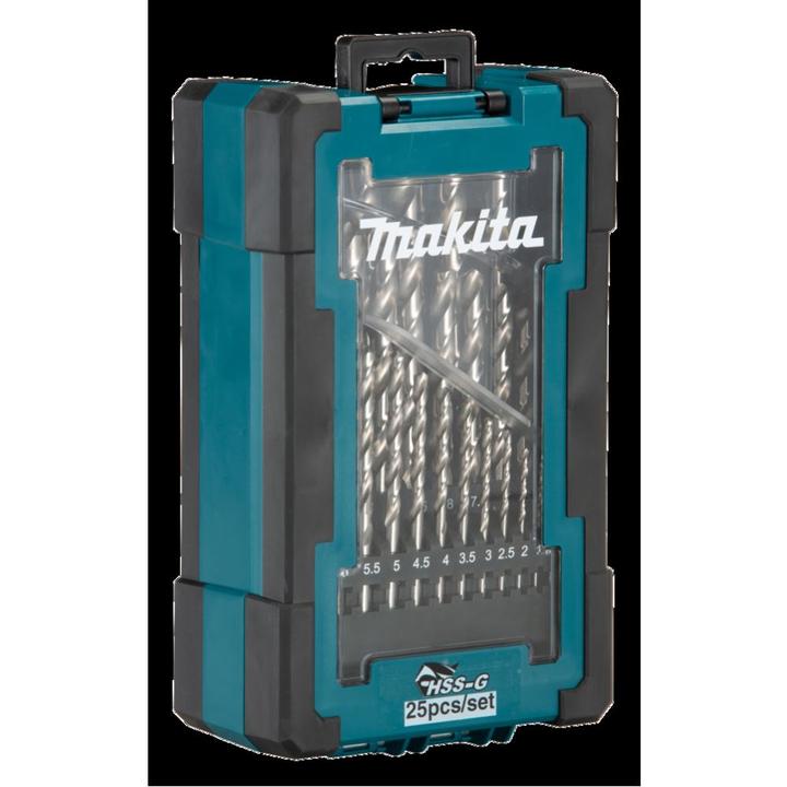 Actual product image Makita Drill bit set HSS-G 25 pcs. (1 mm - 13 mm)