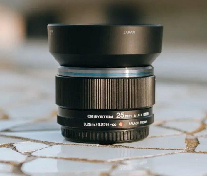 Actual product image OM System M.Zuiko Digital ED 25mm F/1.8 II MFT (Micro Four Thirds, Micro Four Thirds)