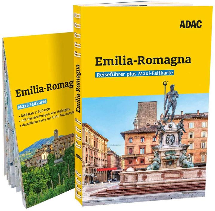 Actual product image Adac Reiseführer plus Emilia-Romagna (German, Stefanie Claus, 2024)