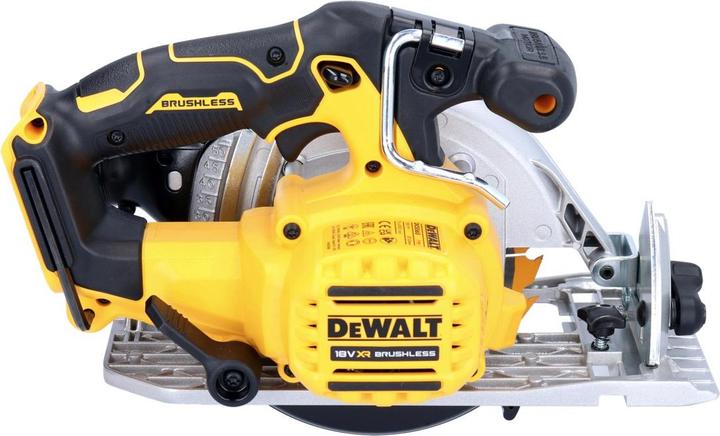 Actual product image DeWalt DCS 565 D2 cordless circular saw 18 V 165 mm brushless + 2x battery 2.0 Ah + charger
