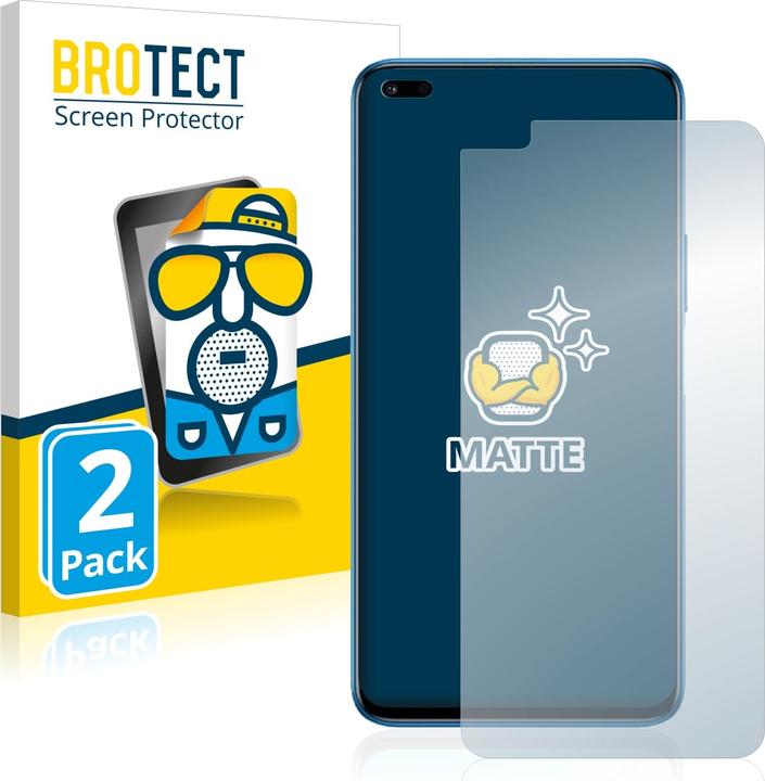 Productafbeelding BROTECT Anti-glansfolie Schermbeschermer Matte schermbeschermfolie (2 Stuk, Honor 50 Lite)