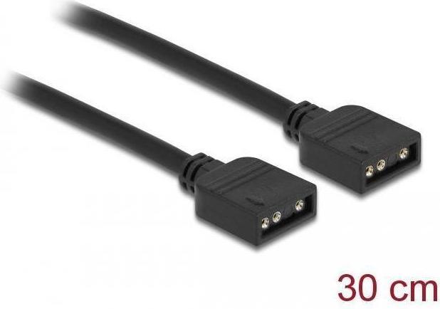 Produktbild Delock RGB Anschlusskabel 3 Pin für 5V RGB/ARGB LED Beleuchtung 30cm