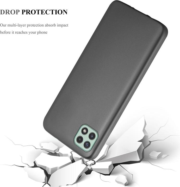 Immagine prodotto Cadorabo Manicotto metallico opaco in TPU (Samsung Galaxy A22 5G)