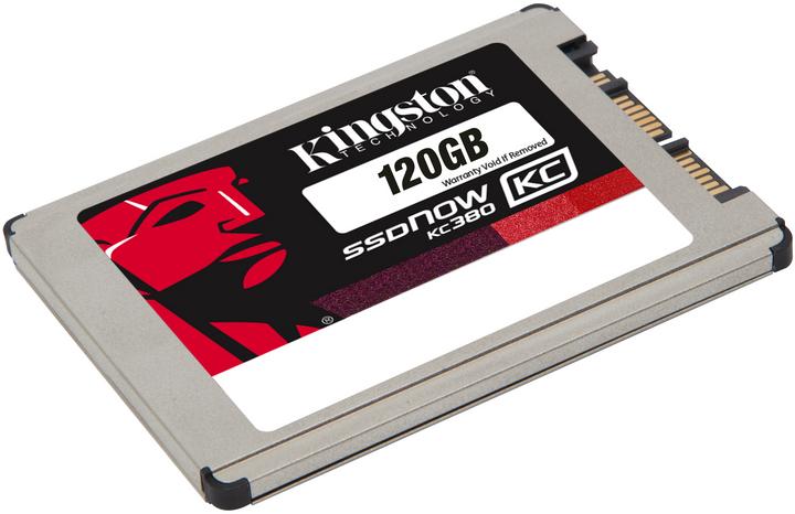 Actual product image Kingston SSDNow KC380 120GB (120 GB, 1.8")