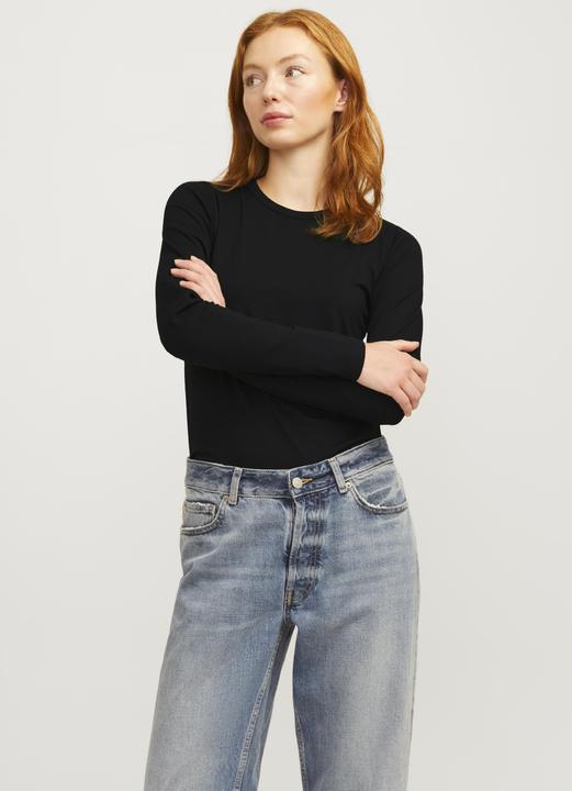 Produktbild JJXX Jxceline Gigi Str Ls Solid Tee Jrs Noos (S)