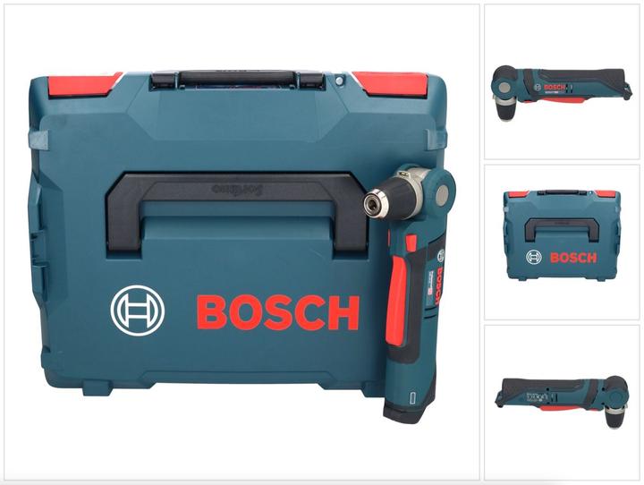 Produktbild Bosch Professional Bosch GWB 10,8 V-LI Akku Winkelbohrmaschine 11Nm Solo ( 0601390909 ) + L-Boxx (Akkubetrieb)