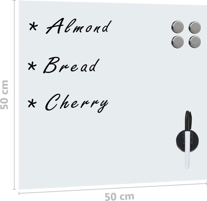 Actual product image VidaXL Magnettafel (50 x 50 cm)