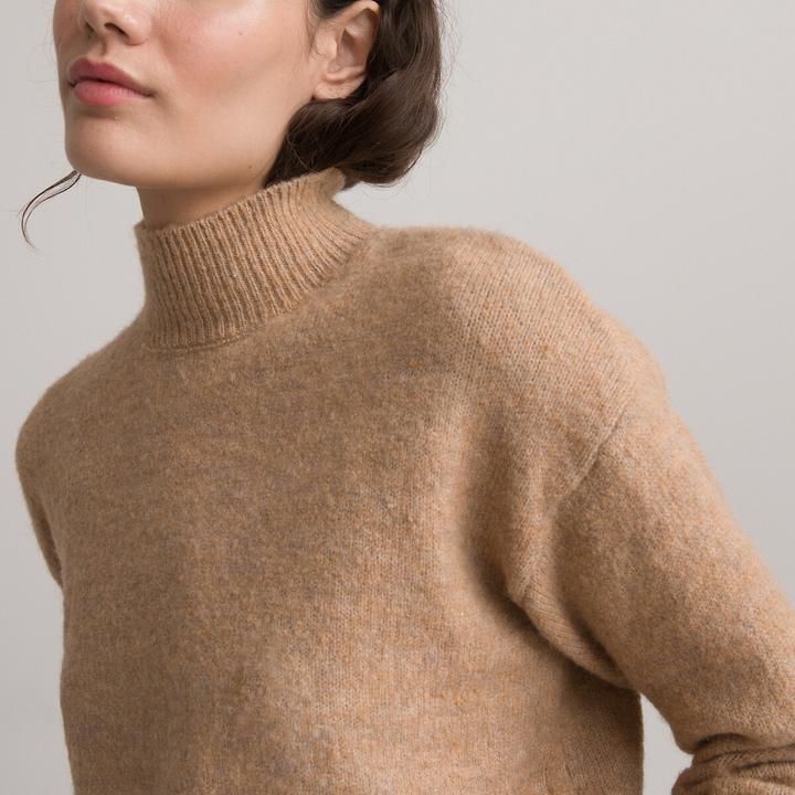 Produktbild La Redoute Collections Pullover mit Stehkragen (S)