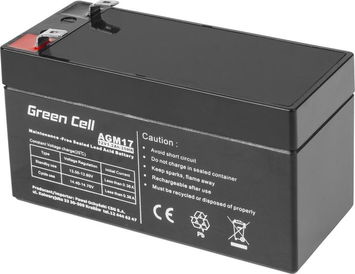 Actual product image GreenCell AGM17 (12 V, 1.20 Ah)