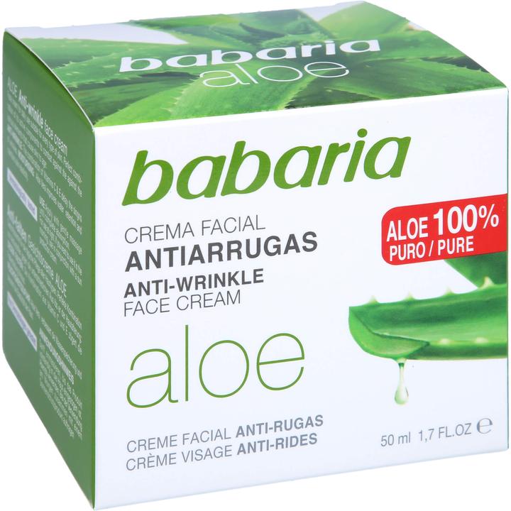Image du produit Babaria Crème anti-rides à l'aloe vera 50 ml (50 ml, Crème 24h)