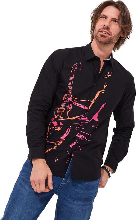 Actual product image Joe Browns Music Man Print Long Sleeve Shirt (XXL)