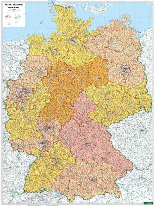 Image du produit Freytag Berndt Poster.Allemagne Code postal