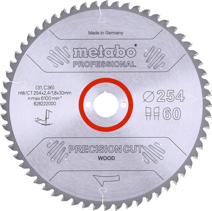 Metabo Legno tagliato di precisione - Professionale