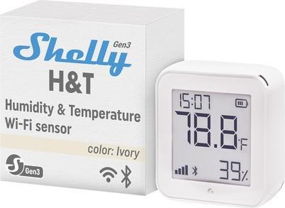 Actual product image Shelly H&T Gen 3 Ivory