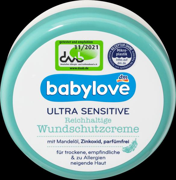 Produktbild dm babylove Wundschutzcreme ultra sensitive