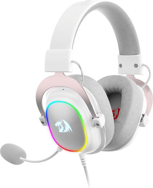 Produktbild Redragon Słuchawki H510 Zeus-X RGB Białe (H510W-RGB) (Kabelgebunden)