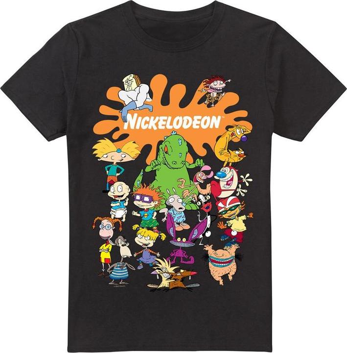 Immagine prodotto Nickelodeon Maglietta Gruppo Splat Uomo (XL)