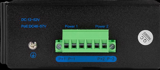Actual product image LogiLink NS200 Industrial Fast Ethernet Switch 8-Port 10/100 Mbps DIN Rail Mounting (8 Ports)