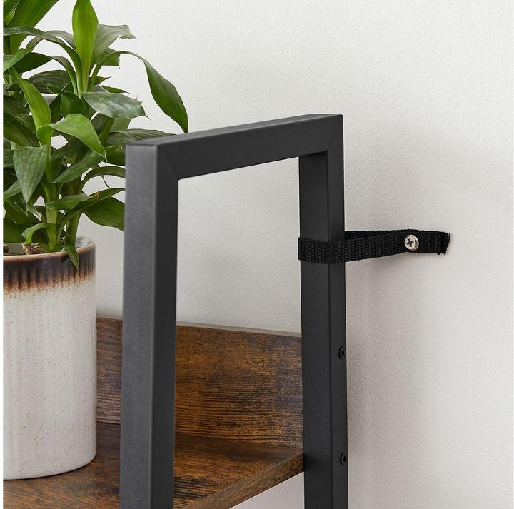 Produktbild Vasagle Bücherregal braun, schwarz 33,8 x 30,0 x 170,0 cm