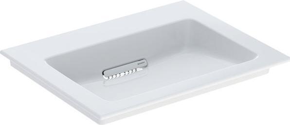 Geberit ONE Möbelwaschtisch Abgang horizontal, 60x13x47,5cm, 505.00 (130 mm, 600 mm)