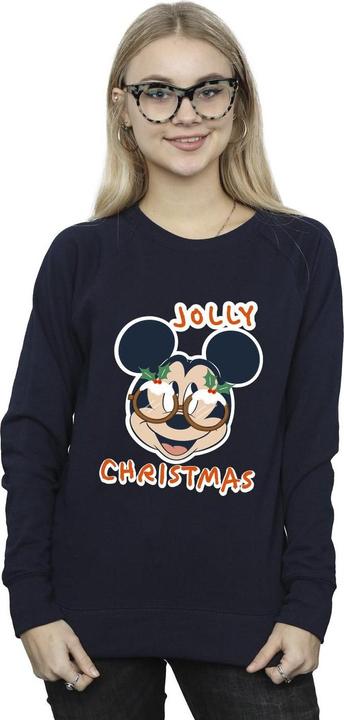 Immagine prodotto Disney Mickey Mouse Jolly Christmas Glasses Felpa Donna (4XL)