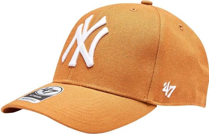 Actual product image 47 Brand Adjustable Cap - MLB New York Yankees Orange (One size)