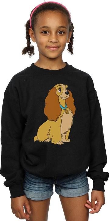 Immagine prodotto Disney Lady And The Tramp Lady Spaghetti Heart Felpa Ragazze (140, 146)