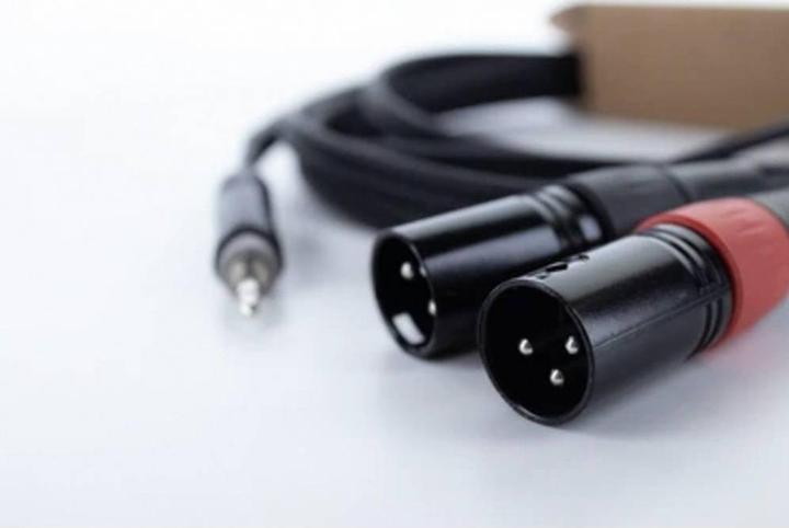 Produktbild Cordial EY 1 WMM XLR Y-Adapter (1x Klinkenstecker 3.5 mm - 2x XLR-Stecker 3 poli (Zubehör)