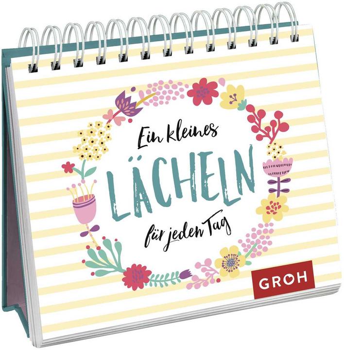 Actual product image Ein kleines Lächeln für jeden Tag (German, Groh publishing house, 2018)