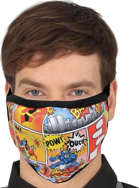 Actual product image Fiestas Guirca Mouthguard - Superheroes Comic (1 x)