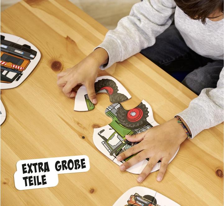 Actual product image Noris 6 first puzzles - Vehicles (20 pieces)