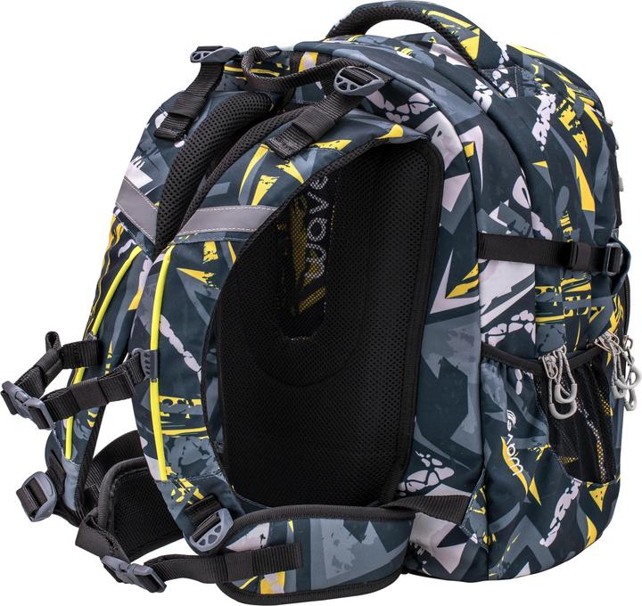 Actual product image Wave Infinity Backpack Set 2-piece Yellow Graffit (30 l)