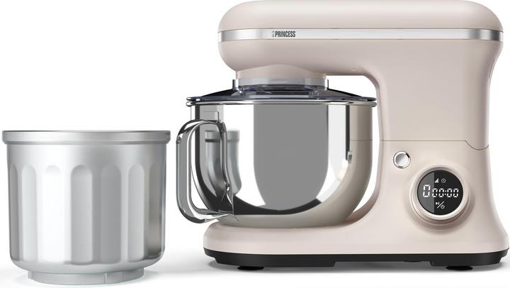 Productafbeelding Princess Keukenmachine 1200 W crèmewit, roestvrij staal (5000 ml, 1200 W)