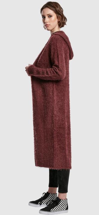 Actual product image Urban Classics Ladies Hooded Feather Cardigan (XS)